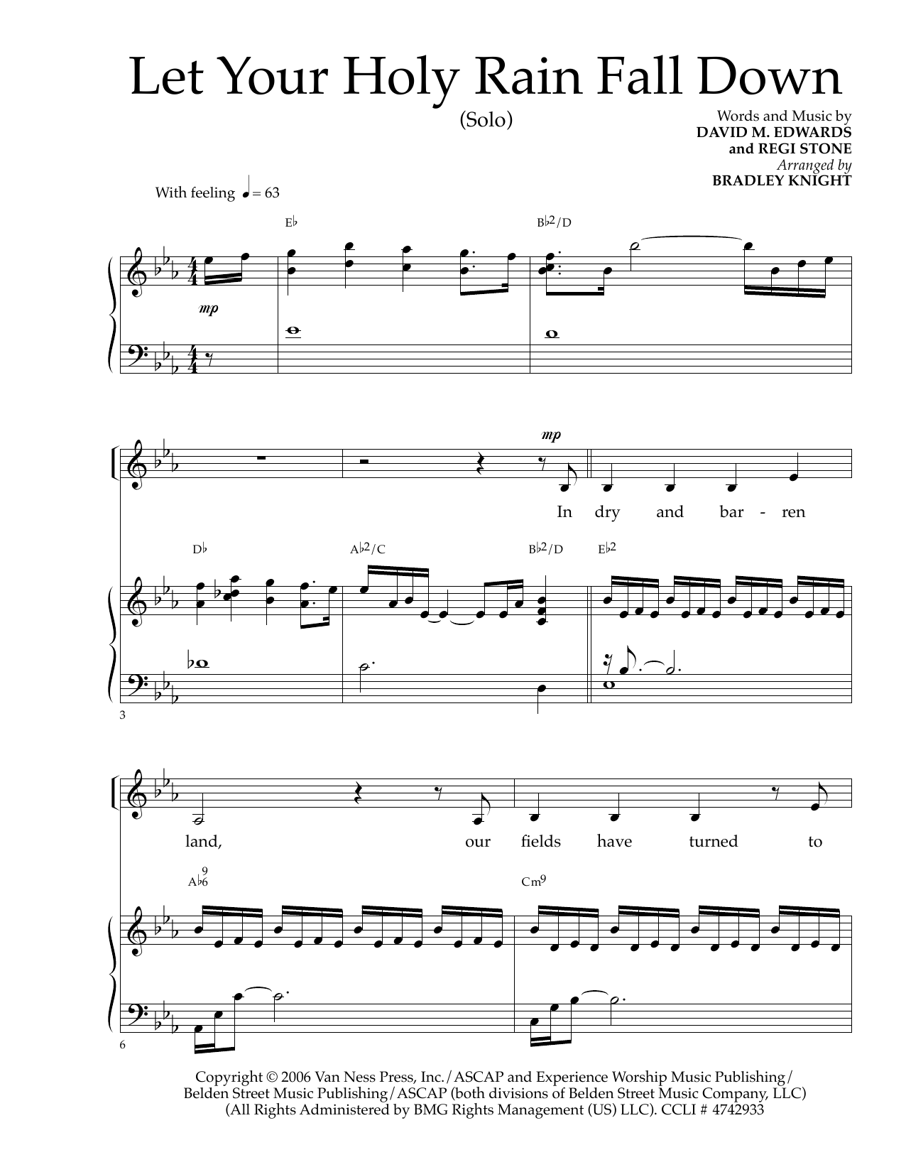 Produktbild zu: Let Your Holy Rain Fall Down