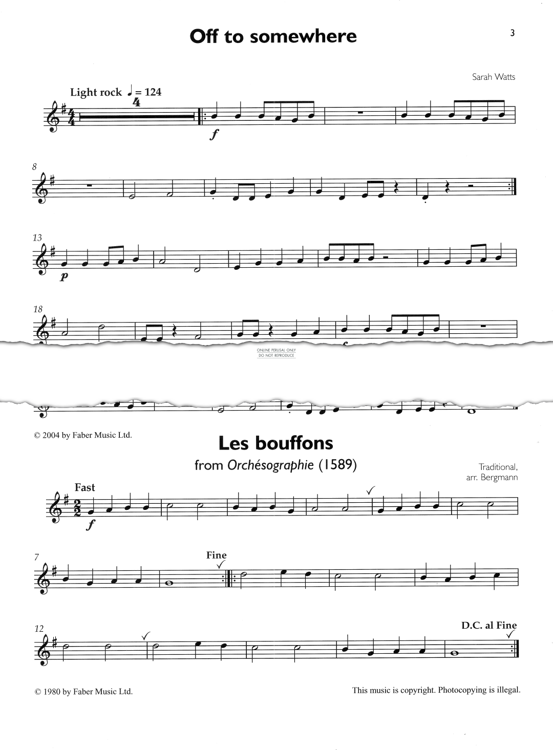 Product gallery: Page 1 of 1 Les Bouffons from 'Orchésographie', French Traditional