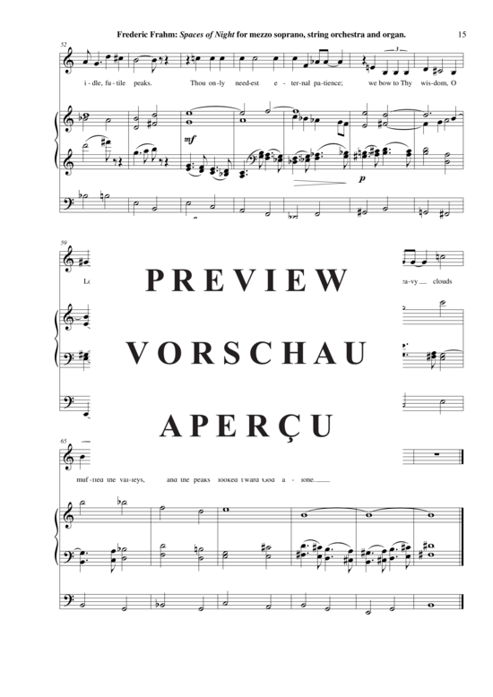 Product gallery: Page 16 of 21 Spaces of Night , , (Mezzo Sopran + Orgel)