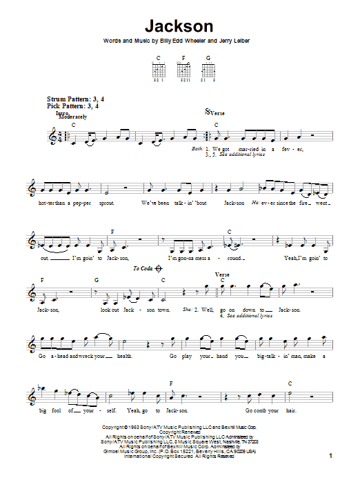 Product gallery: Page 1 of 1 Jackson, Johnny Cash & June Carter