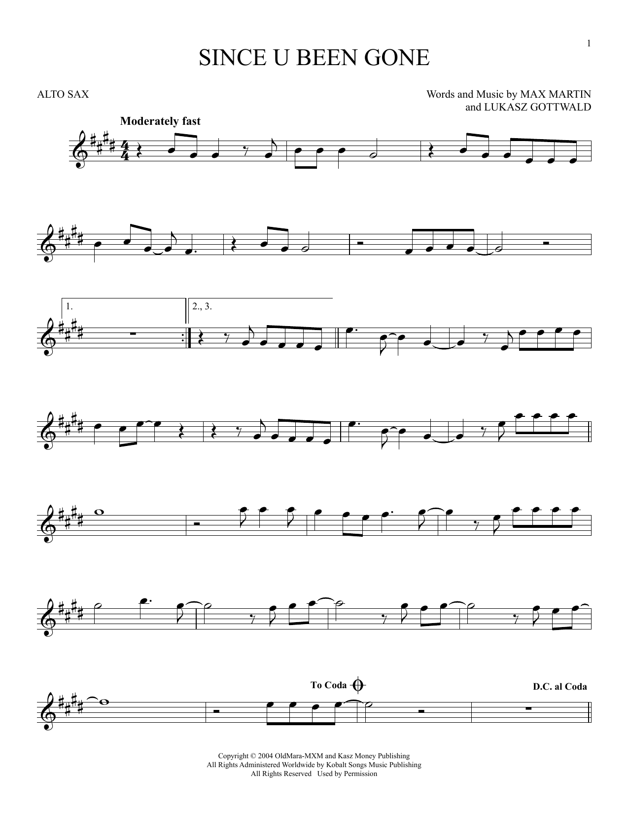 Product gallery: Page 1 of 1 Since U Been Gone, Kelly Clarkson