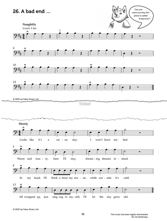 Produktgalerie: Seite 1 von 1 A Bad End..., Mark Wilson, Klavier, Violoncello