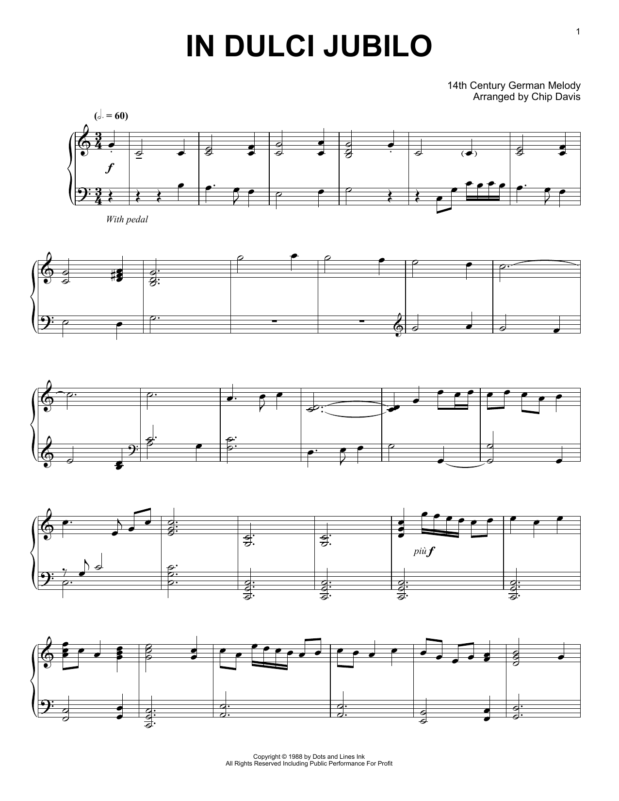 Produktbild zu: In Dulci Jubilo