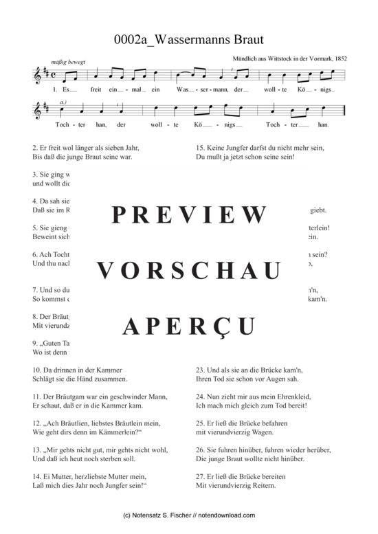 Product gallery: Page 2 of 3 Wassermanns Braut , , (vocals)