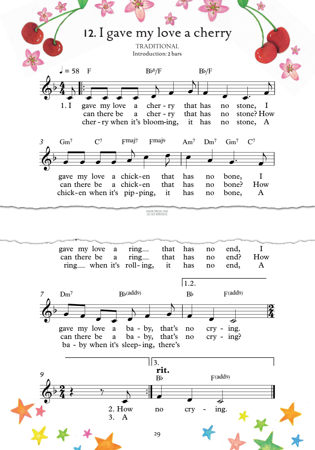 Produktbild zu: I Gave My Love A Cherry