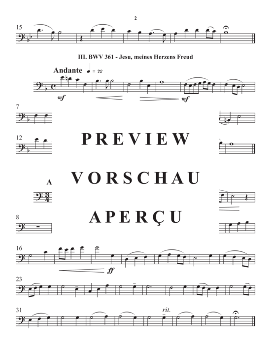 gallery: Four Bach Chorales , , (BlechbläserQuintett)