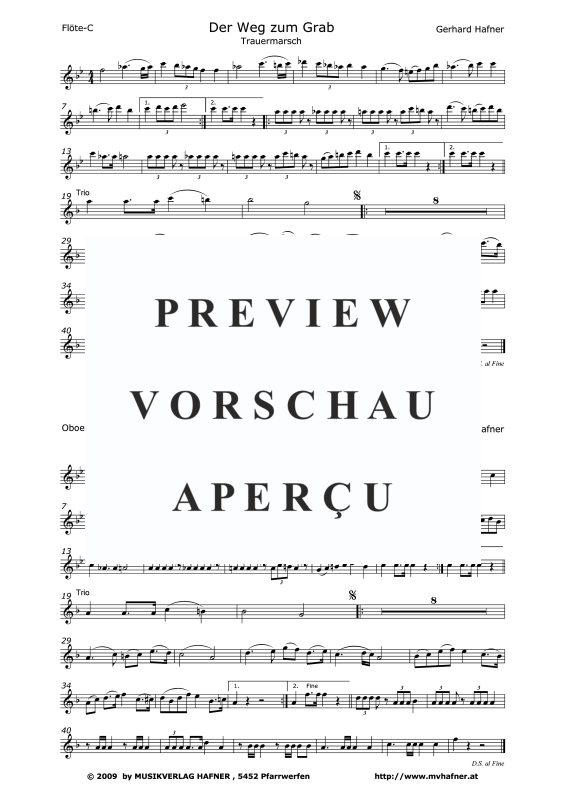 Product gallery: Page 7 of 11 Der Weg zum Grab, , (large wind orchestra)