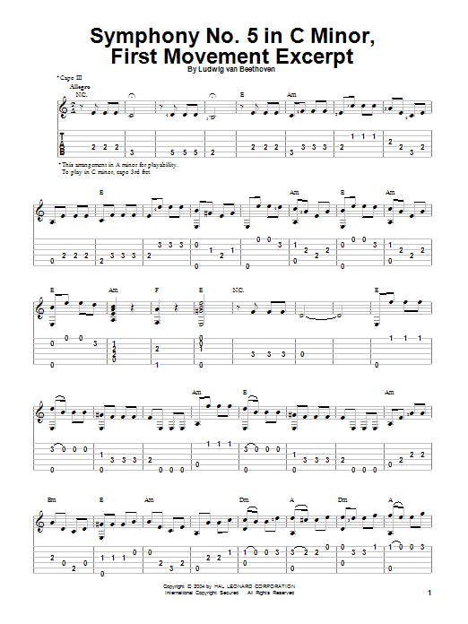 Produktbild zu: Symphony No. 5 In C Minor, First Movement Excerpt