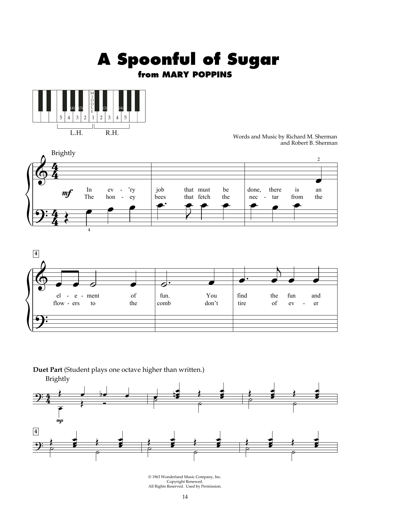 Produktbild zu: A Spoonful Of Sugar (from Mary Poppins)