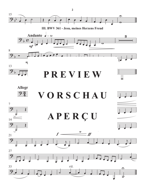 gallery: Four Bach Chorales , , (BlechbläserQuintett)