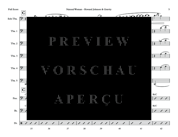 Produktgalerie: Seite 11 von 11 Natural Woman, , (Tuba Solo, 5x Tuba und Combo Band)