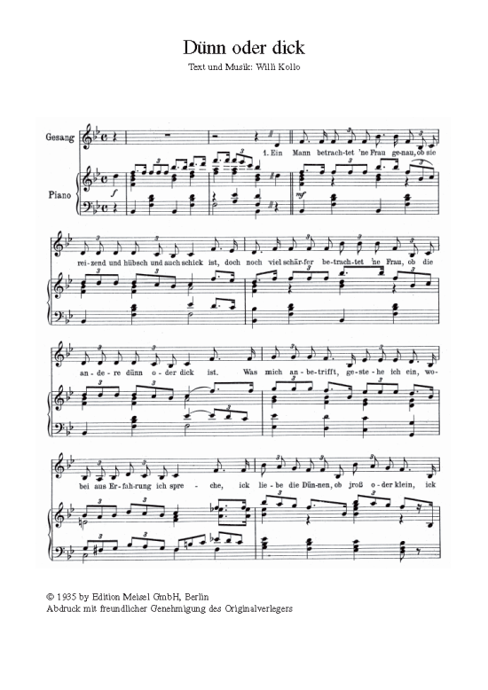 Produktbild zu: Dünn oder dick