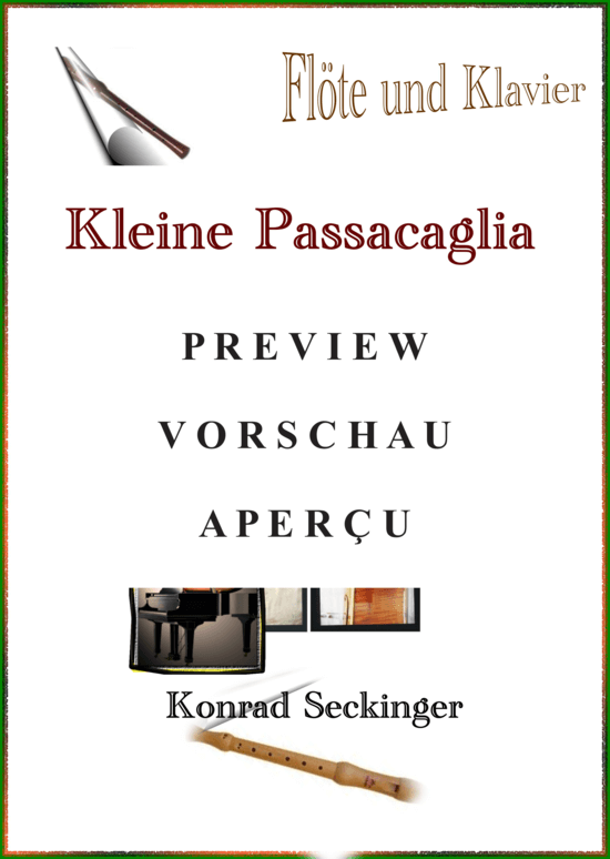 gallery: Kleine Passacaglia , , (Alt-/Querflöte + Klavier)
