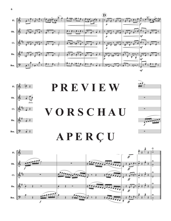 Produktgalerie: Seite 7 von 21 Burgmuller Suite , , (Holzbläser-Quintett)