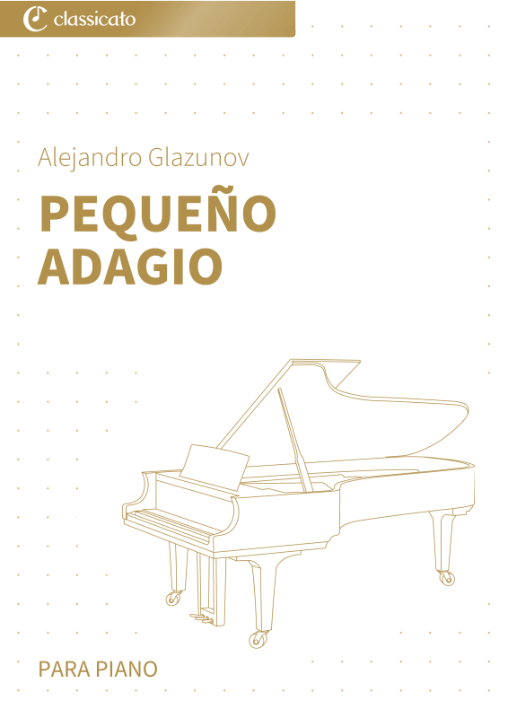 Product picture to: Pequeño Adagio - Versión simplificadaAlejandro Glazunov