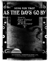 Produktbild zu: As The Days Go By!