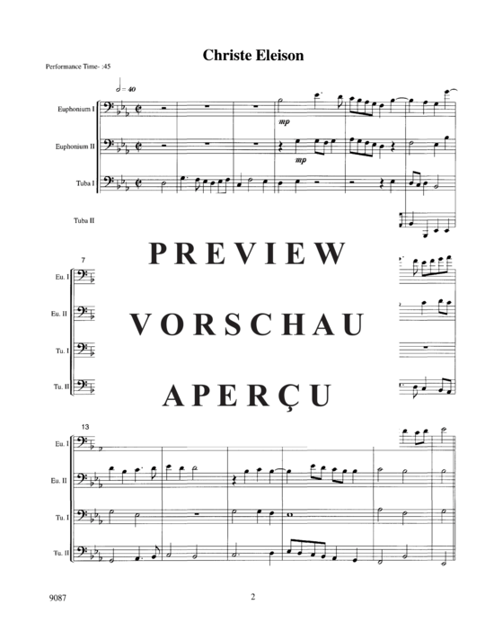 Product gallery: Page 4 of 18 Four Contrapuntal Pieces , , (Tuba Quartett EETT)