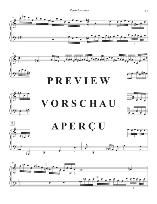 Product gallery: Page 14 of 20 Toccata and Retro-Invention , , Piano Solo