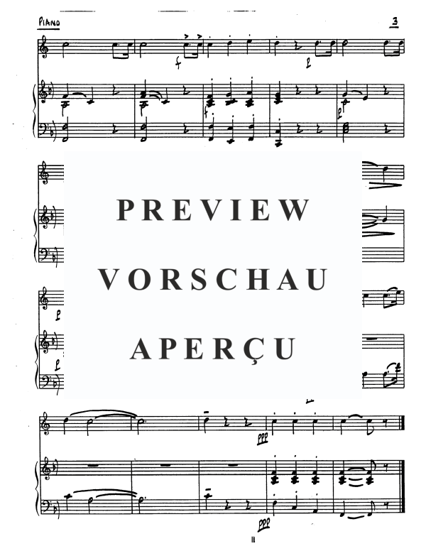 Produktgalerie: Seite 5 von 7 Minuet, , Alphorn in F und Klavier