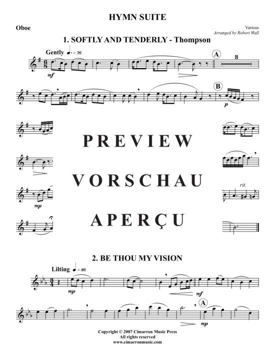 Produktgalerie: Seite 15 von 16 Hymn Suite , , (Holzbläser-Quintett)