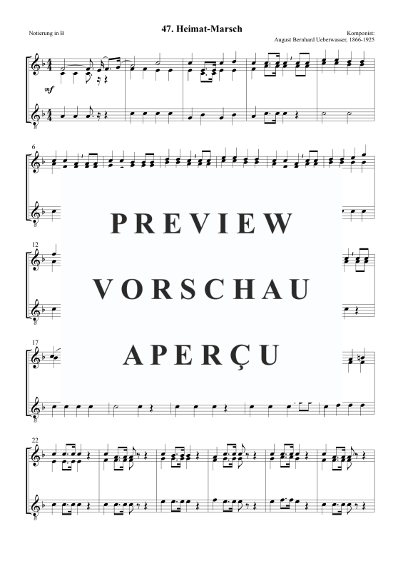 Product gallery: Page 4 of 5 Heimat-Marsch, , Trombone Choir