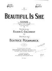 Produktbild zu: Beautiful Is She