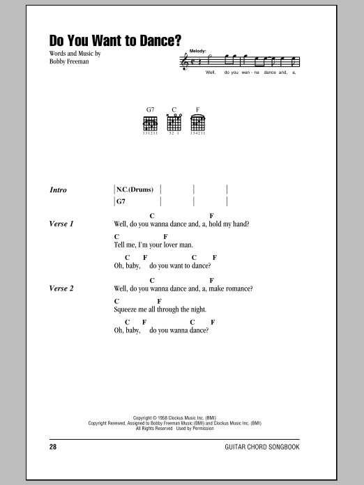 Produktgalerie: Seite 1 von 1 Do You Want To Dance?, The Beach Boys, Gitarre
