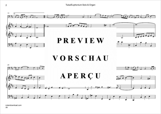 Product gallery: Page 3 of 5 Air , , (tuba/euphonium + organ)