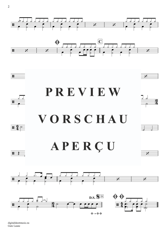 Produktgalerie: Seite 3 von 3 Gute Laune, GroßstadtEngel , Drums