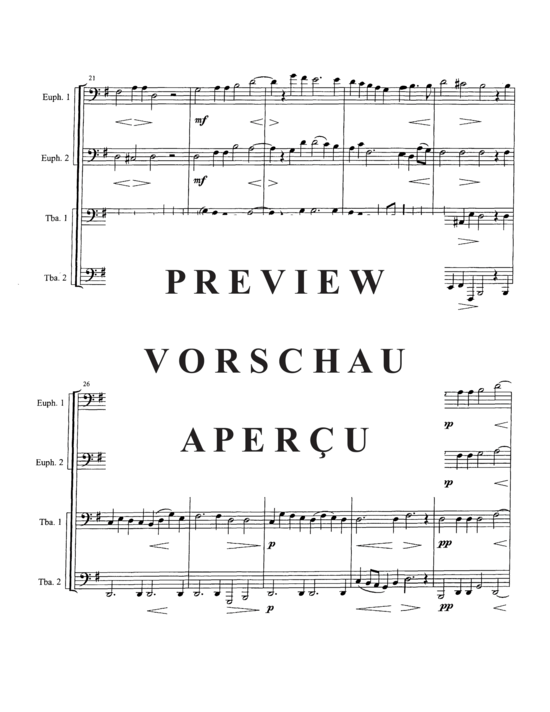 Product gallery: Page 5 of 10 Ave Maria , , (Tuba Quartett EETT)