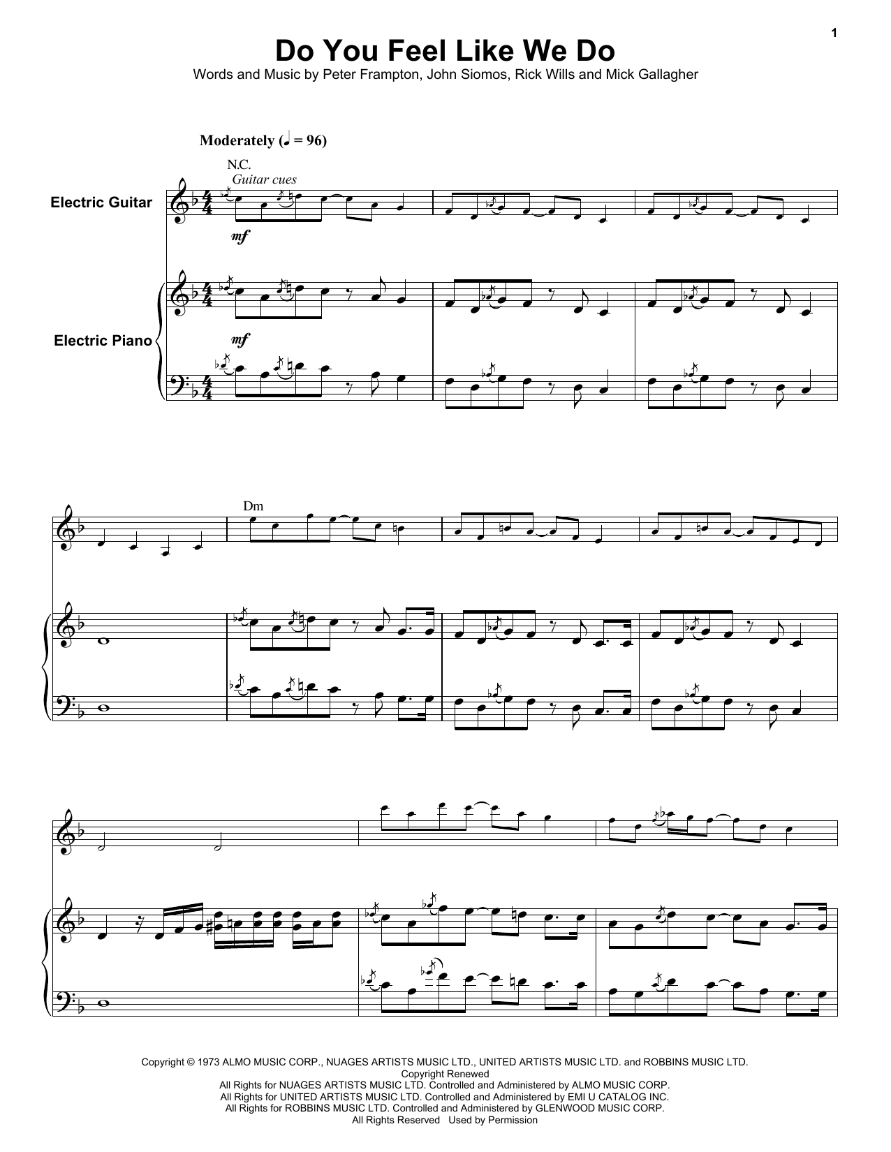 Product gallery: Page 1 of 1 Do You Feel Like We Do, Peter Frampton