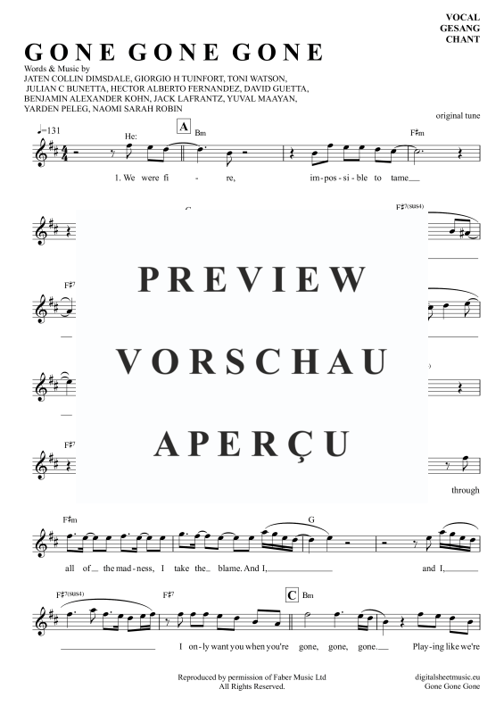Produktgalerie: Seite 6 von 9 Gone Gone Gone, Guetta, David Swims, Teddy Tones And I, Gesang