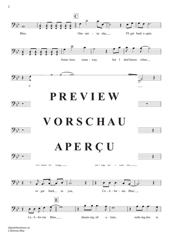 Produktgalerie: Seite 3 von 4 California Blue , Orbison, Roy, (Violoncello)