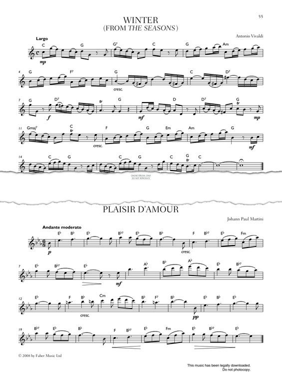 Product gallery: Page 1 of 1 Winter (from 'The Four Seasons'), Antonio Vivaldi