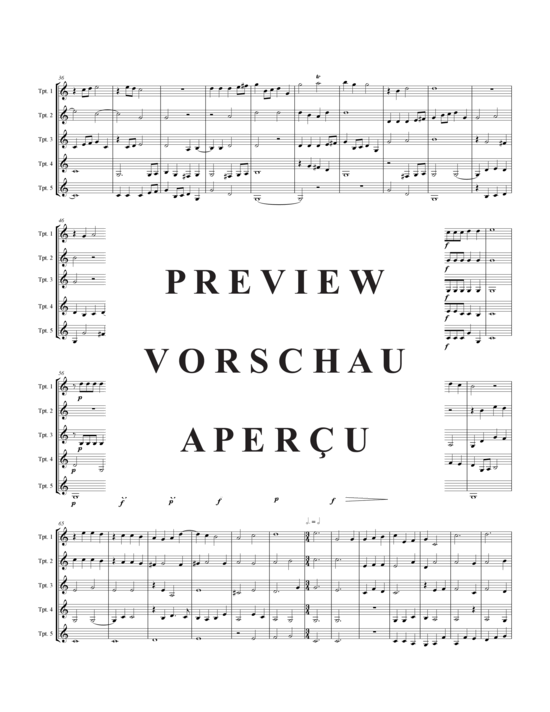 Produktgalerie: Seite 3 von 16 Canzon super Belgicam , , (5x Trompeten)