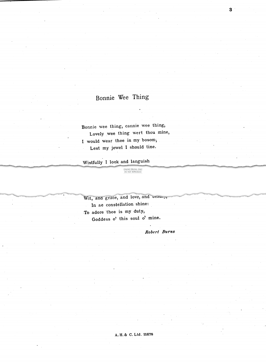 Produktgalerie: Seite 1 von 1 Bonnie Wee Thing, George Fox, Gesang, Klavier