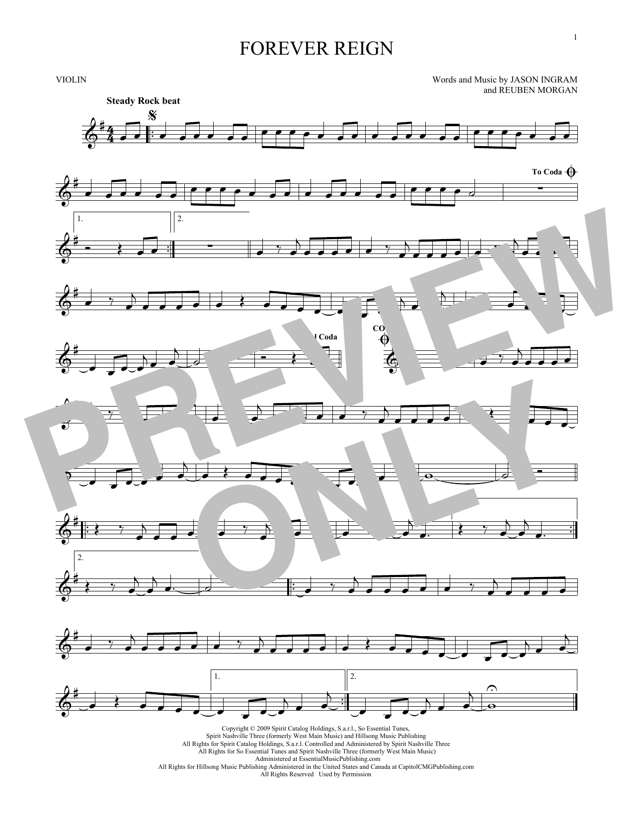 Product gallery: Page 1 of 1 Forever Reign, Hillsong Worship