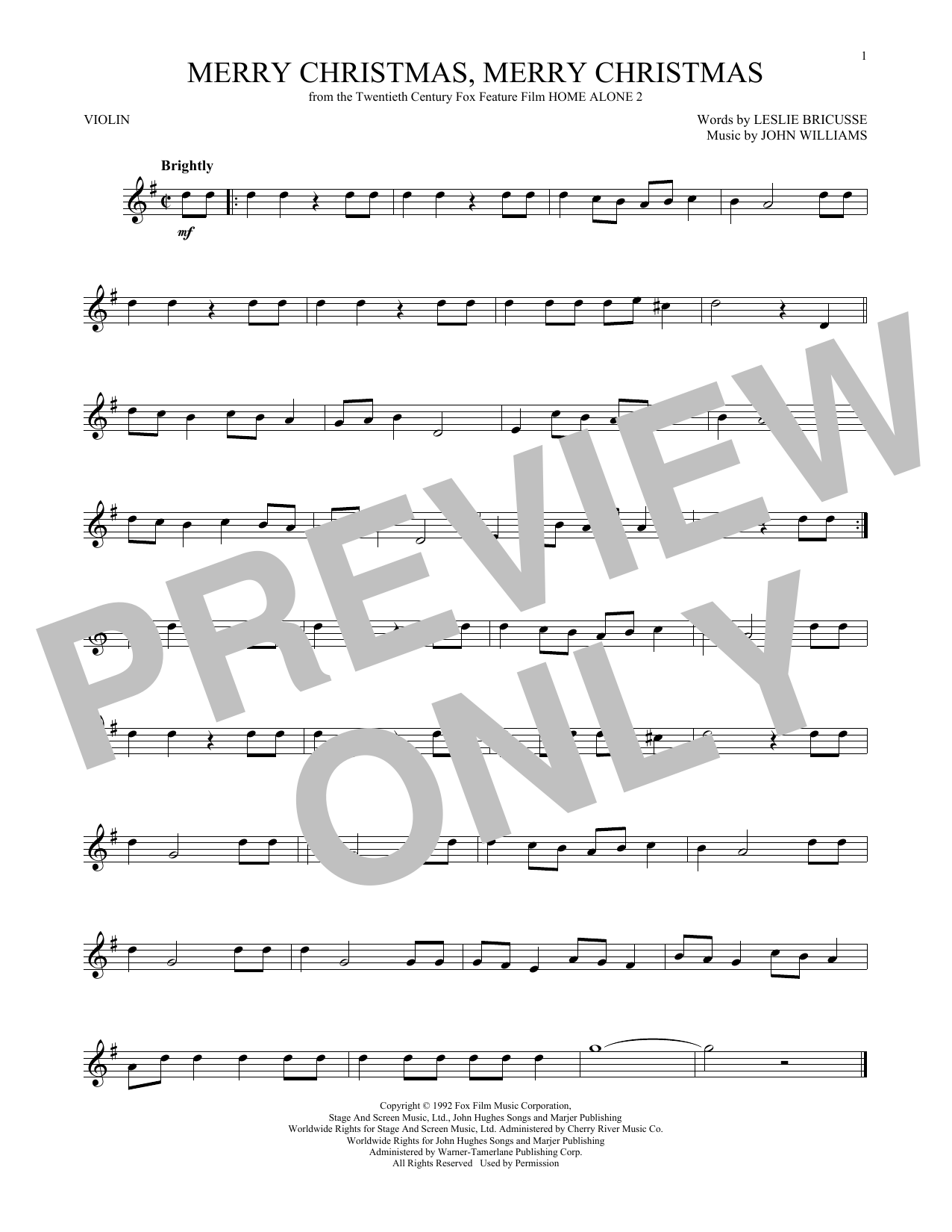 Product gallery: Page 1 of 1 Merry Christmas, Merry Christmas, John Williams