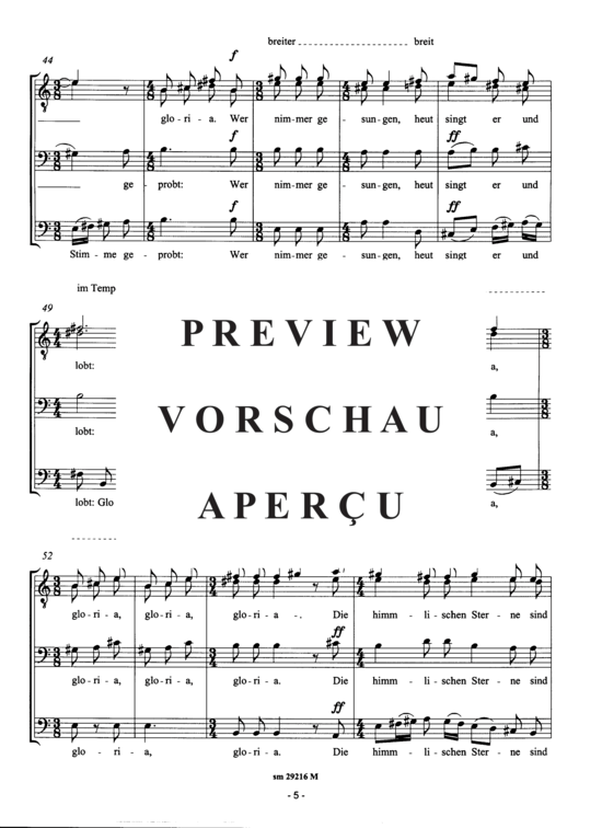 gallery: Die Hirten bei Nacht , , (Männerchor)