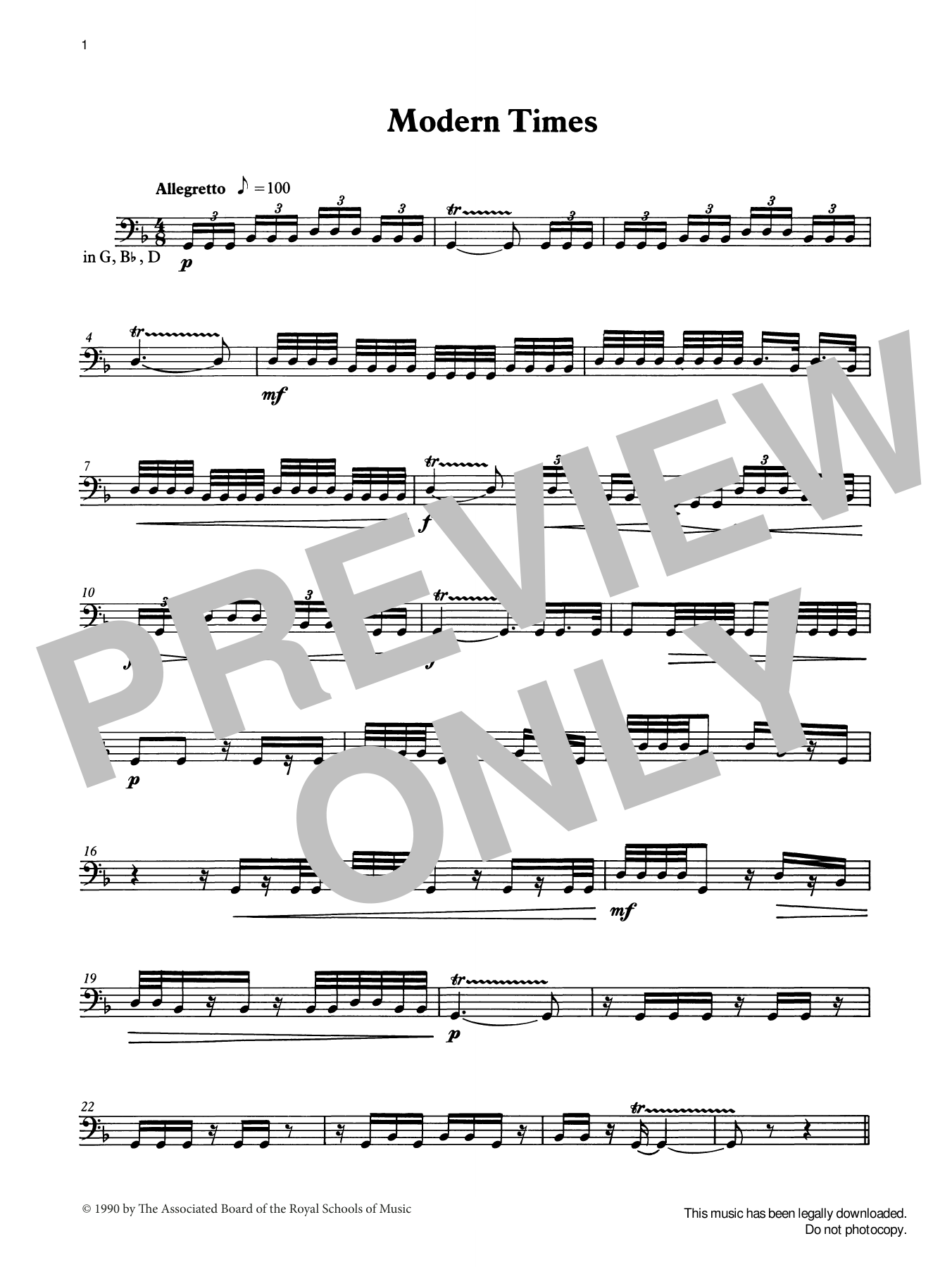 Produktgalerie: Seite 1 von 1 Modern Times from Graded Music for Timpani, Book IV, Ian Wright, Percussion