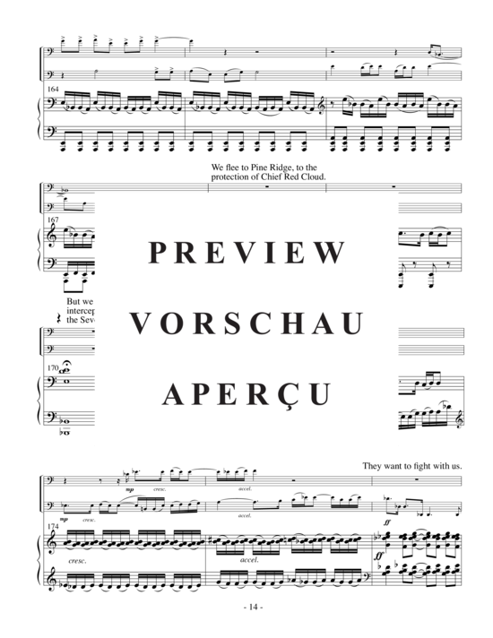 Produktgalerie: Seite 20 von 21 Requiem for Wounded Knee , , (2x Tuba + Klavier + Erzähler)