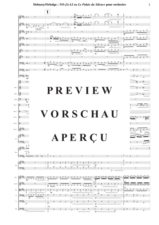 Product gallery: Page 10 of 21 No-Ja-Li ou le Palais du Silence , , (large orchestra + mixed choir)