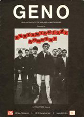 cover: Geno, Dexy's Midnight Runners, Gesang, Gitarre, Klavier