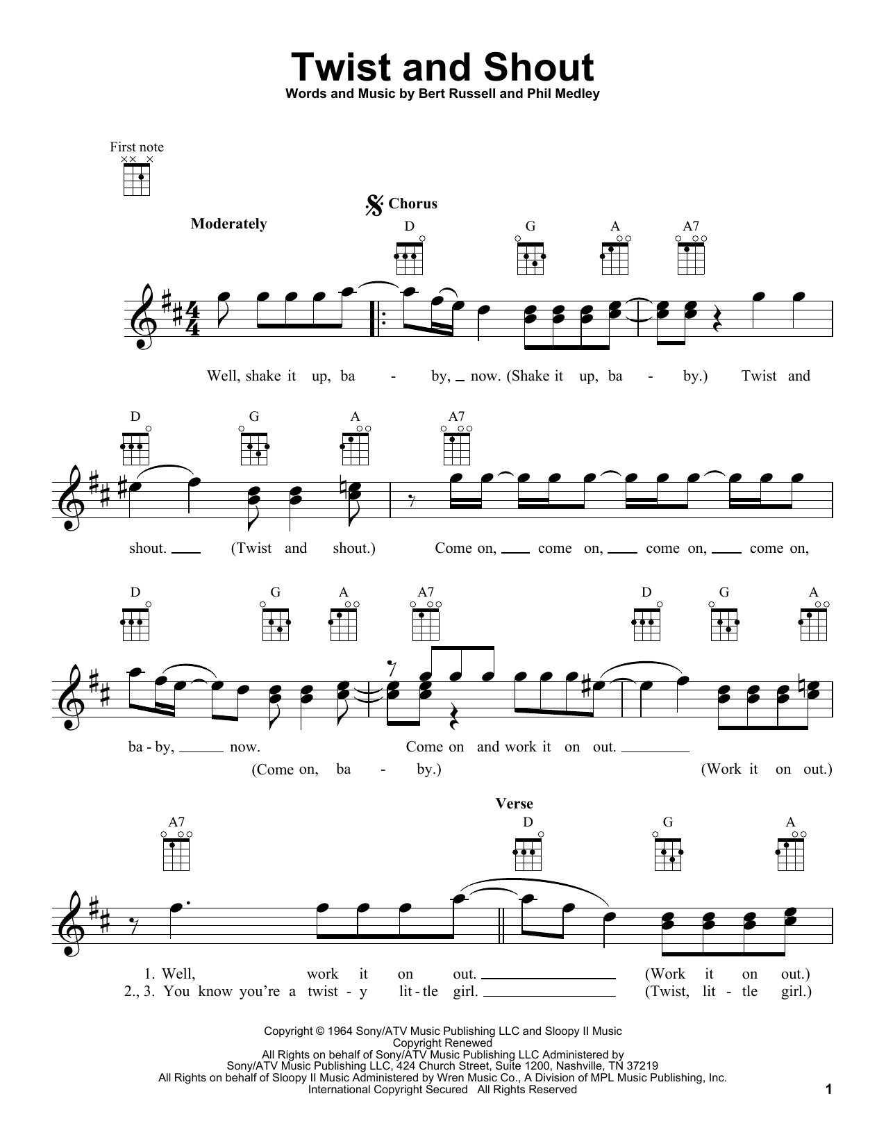 Product gallery: Page 1 of 1 Twist And Shout, The Beatles