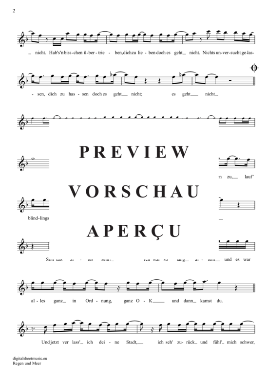 Product gallery: Page 3 of 4 Regen und Meer , Juli, (violin)