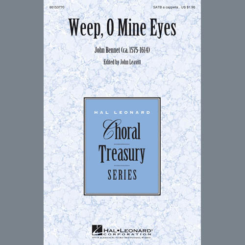 cover: Weep, O Mine Eyes, John Leavitt