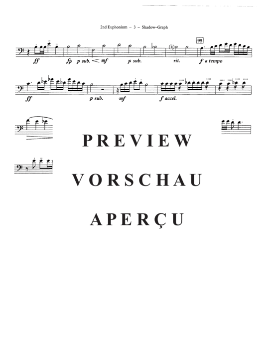 Product gallery: Page 19 of 21 Shadow-Graph , , (Euphonium Quartet)