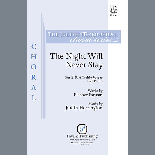 cover: The Night Will Never Stay, Eleanor Farjeon and Judith Herrington