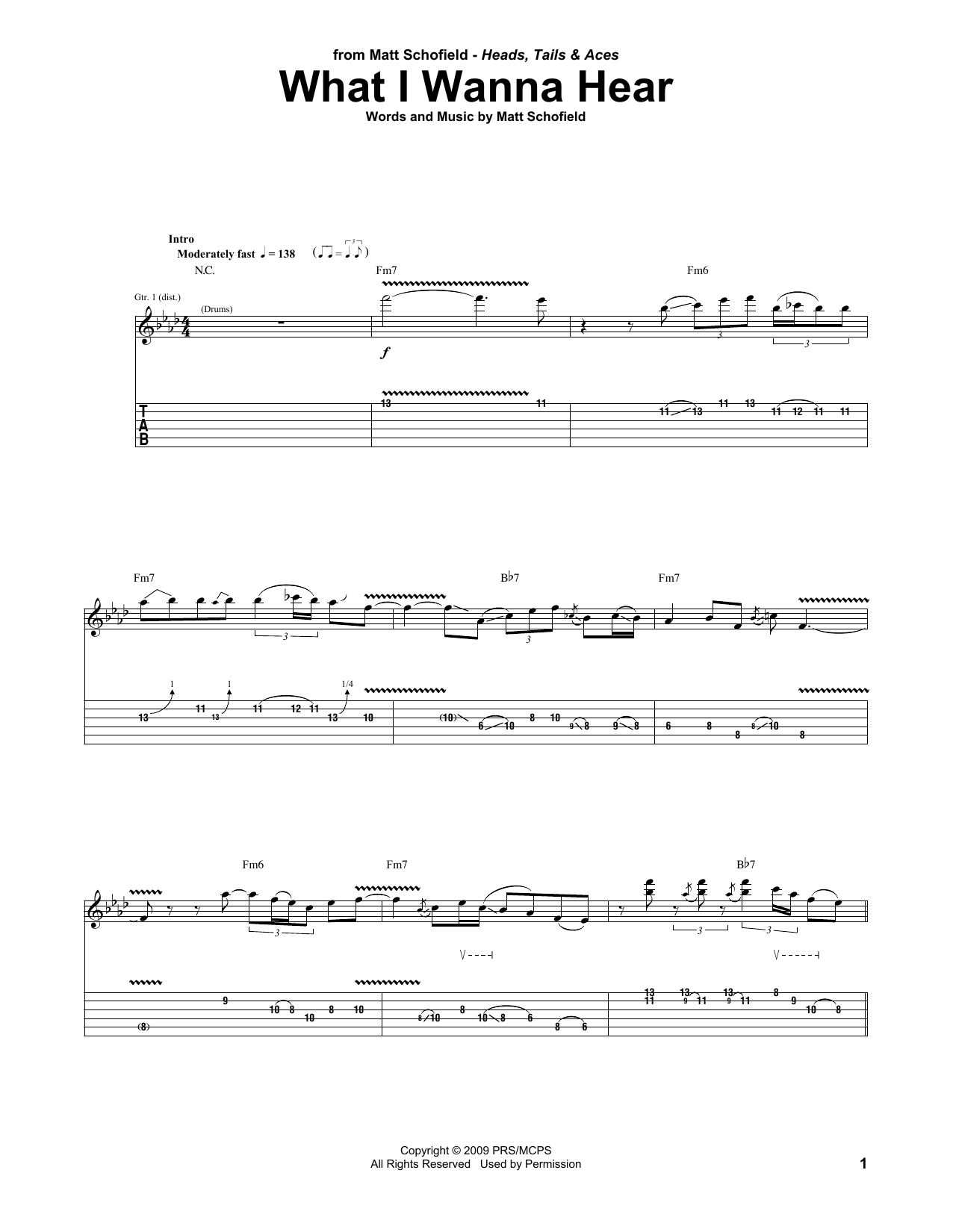 Product gallery: Page 1 of 1 What I Wanna Hear, Matt Schofield