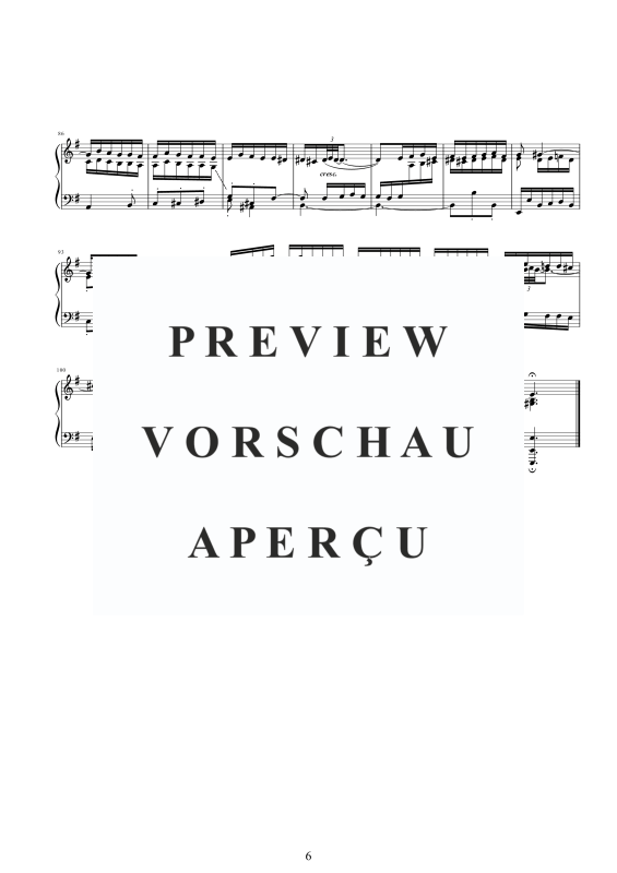 Produktgalerie: Seite 7 von 7 Fantasia super in E-Moll BWV 713, , Klavier Solo